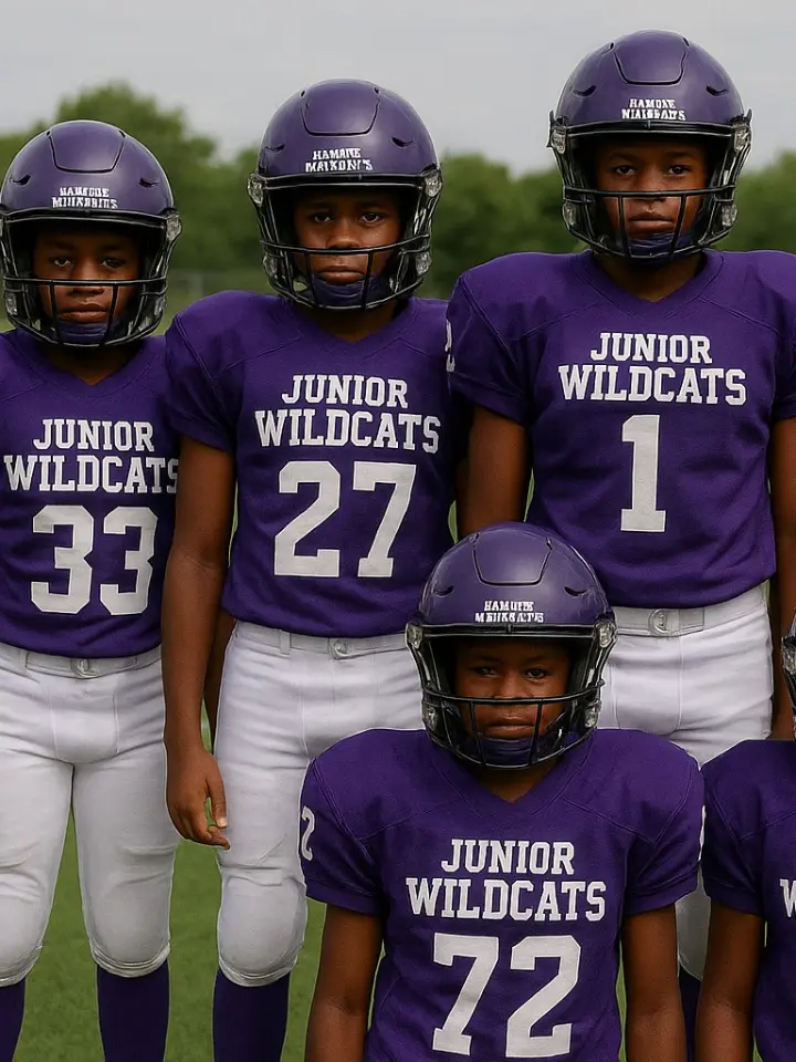 Jr wildcats boys football